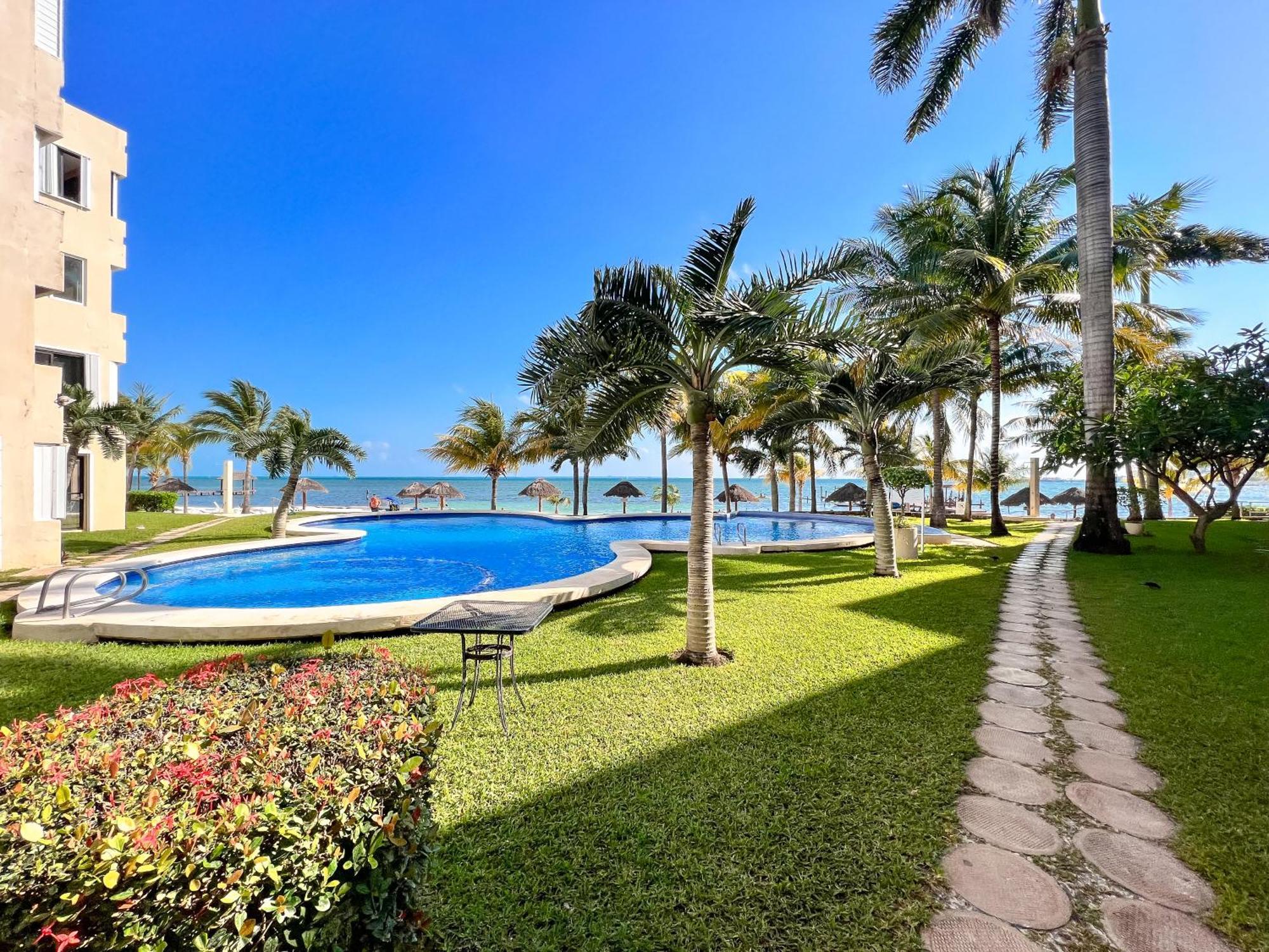 Bello Mar De Cancun, Beautiful 2Br 2Ba Condo Overlooking Beach Spectacular View! Luaran gambar