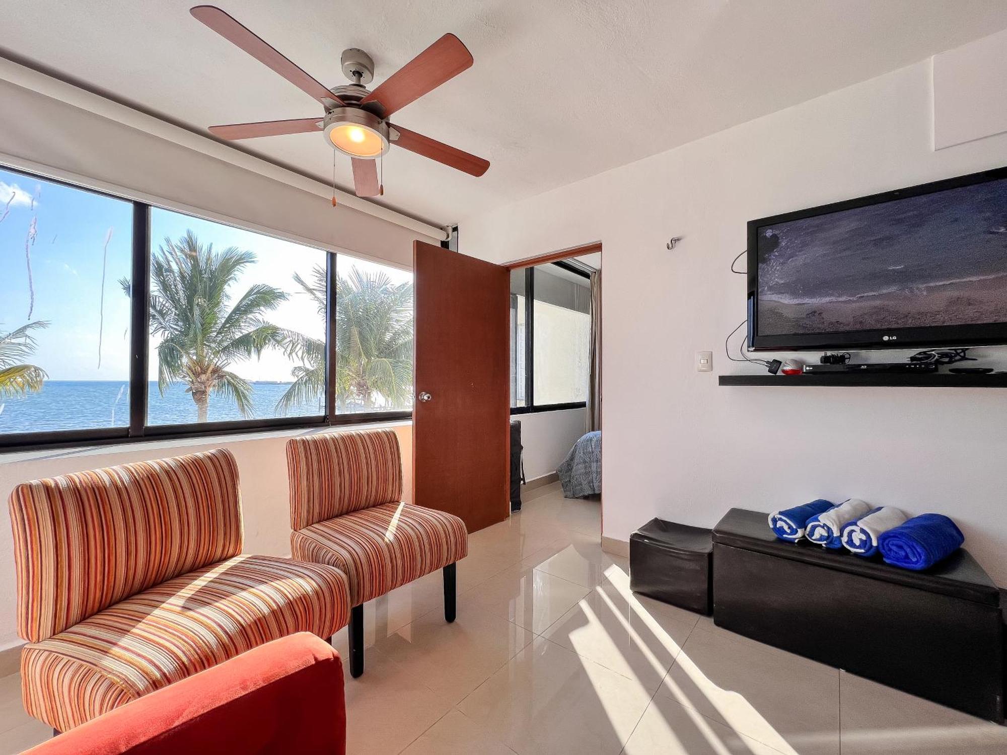 Bello Mar De Cancun, Beautiful 2Br 2Ba Condo Overlooking Beach Spectacular View! Luaran gambar