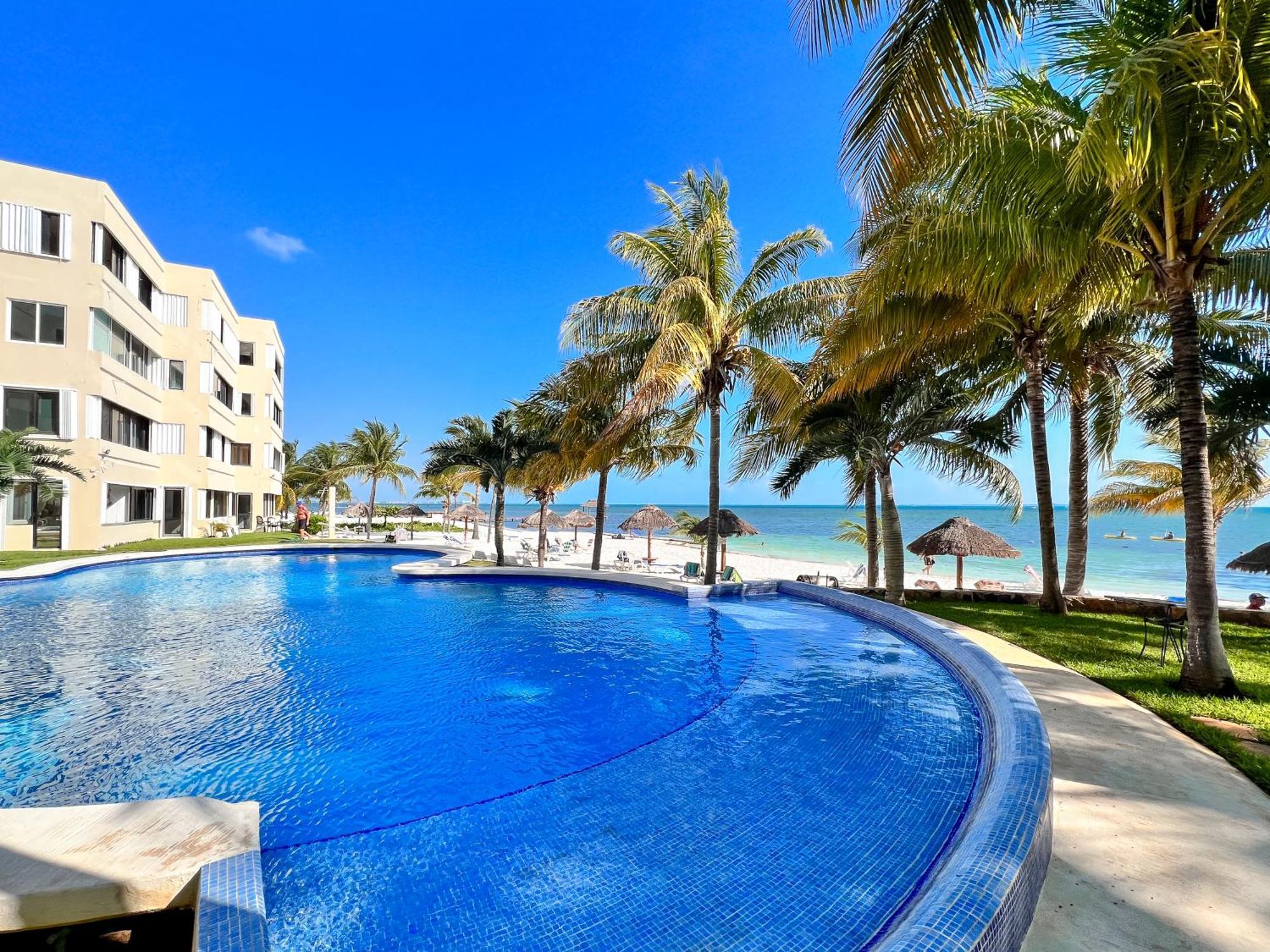 Bello Mar De Cancun, Beautiful 2Br 2Ba Condo Overlooking Beach Spectacular View! Luaran gambar