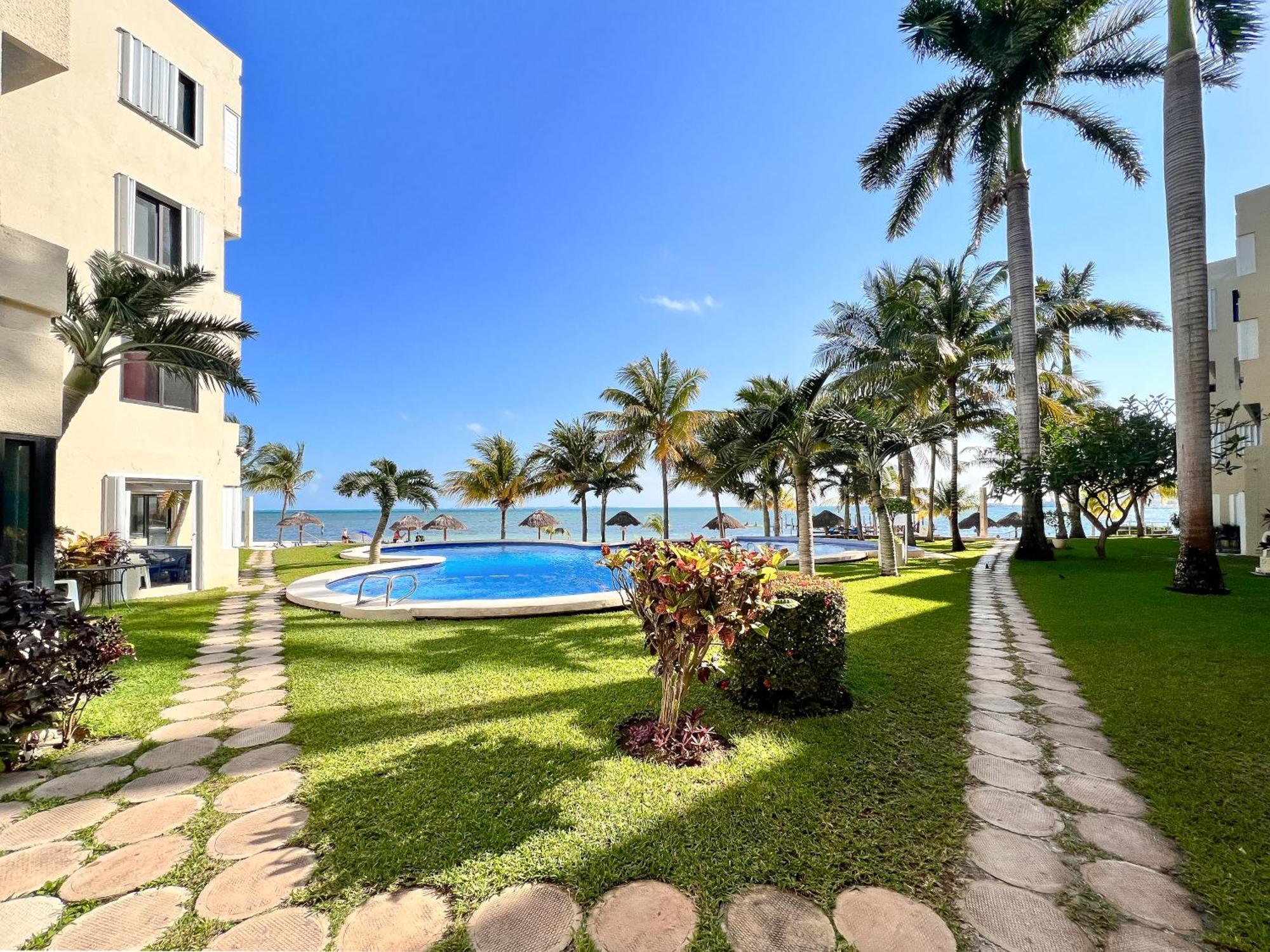 Bello Mar De Cancun, Beautiful 2Br 2Ba Condo Overlooking Beach Spectacular View! Luaran gambar